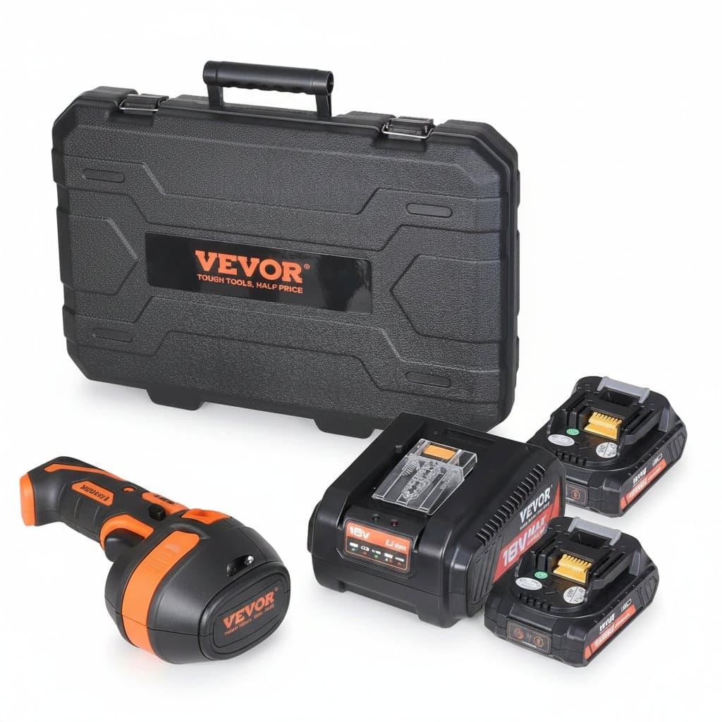 18V Cordless Pipe Crimping Tool | ProPress System for 1/2 Pipes | Heavy-Duty