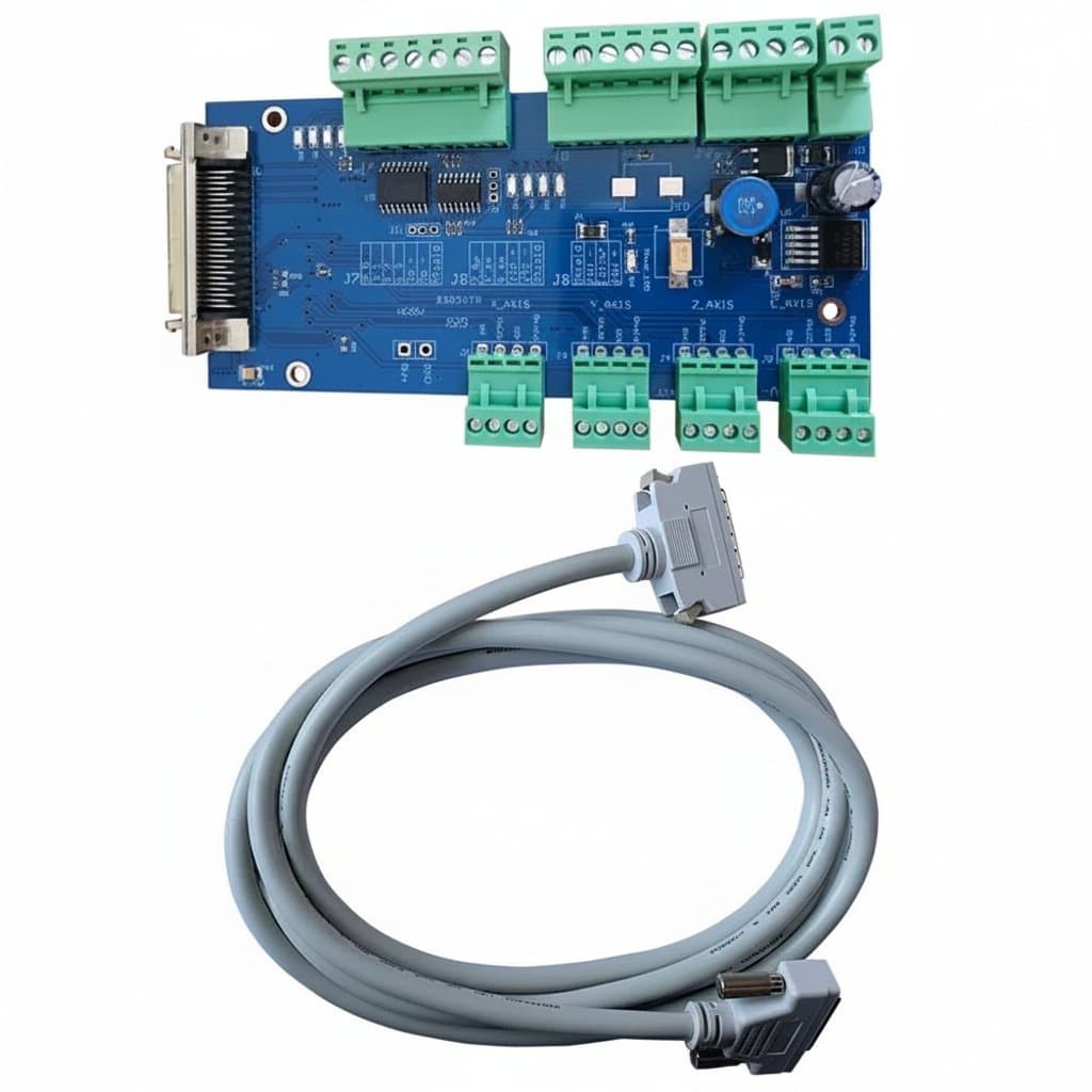 New 0501 DSP Controller Set with 3-axis handle for CNC routers, featuring the DSP0501 system and remote control for precision engraving.