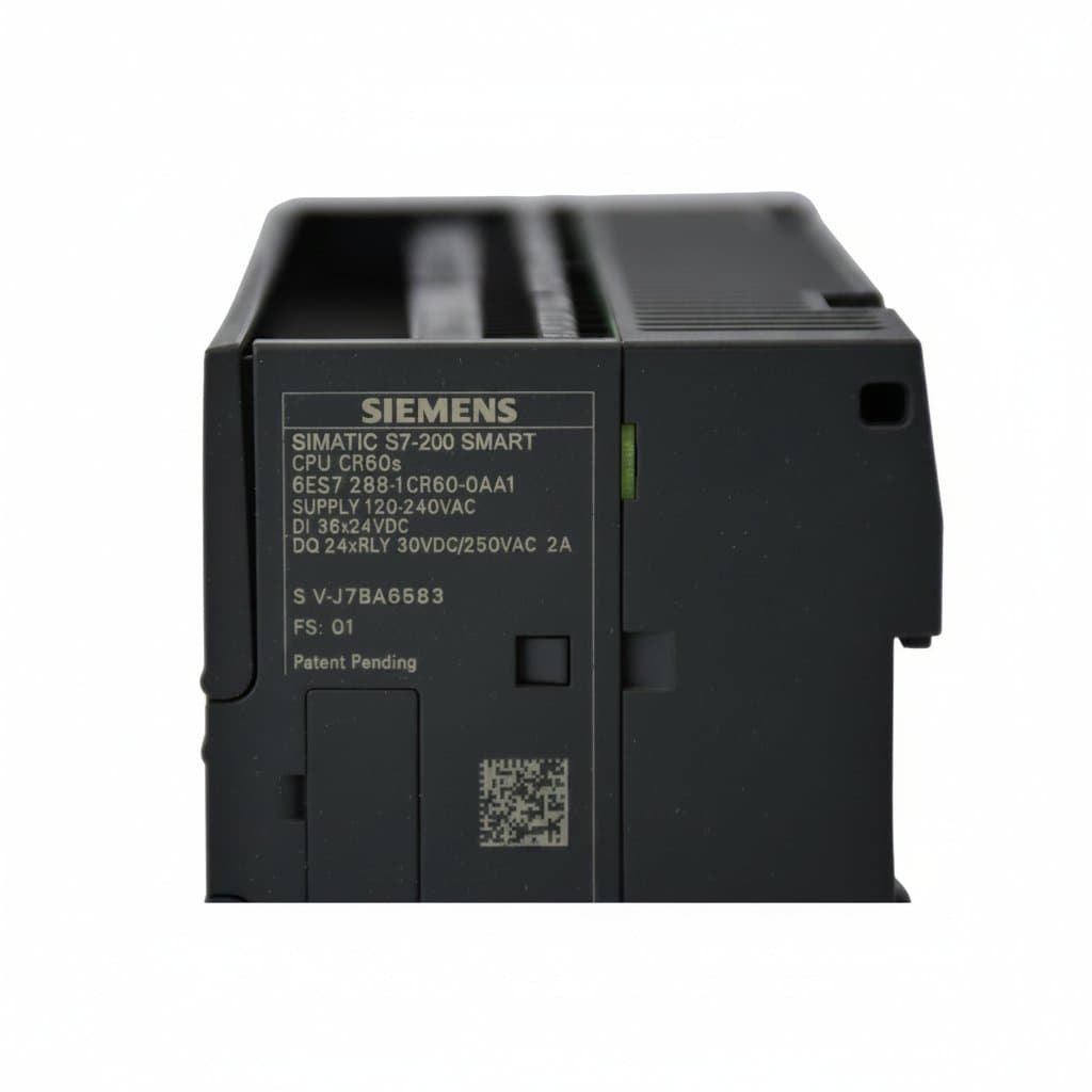 S7-200 SMART CR60 PLC | Compact CPU with AC/DC/Relay | Industrial Automation Control