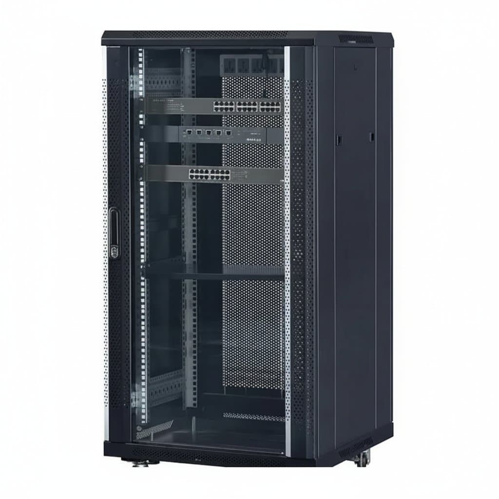 18U to 22U Server Rack | Wall-Mount Network Cabinet for AV & IT Equipment