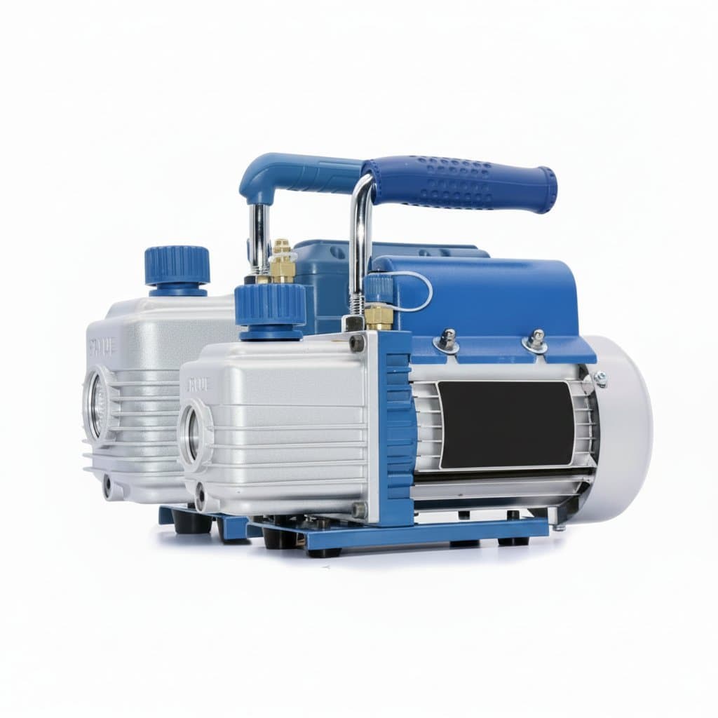 Compact FY-1H-N refrigerant vacuum pump for HVAC maintenance and refrigerant recovery applications.