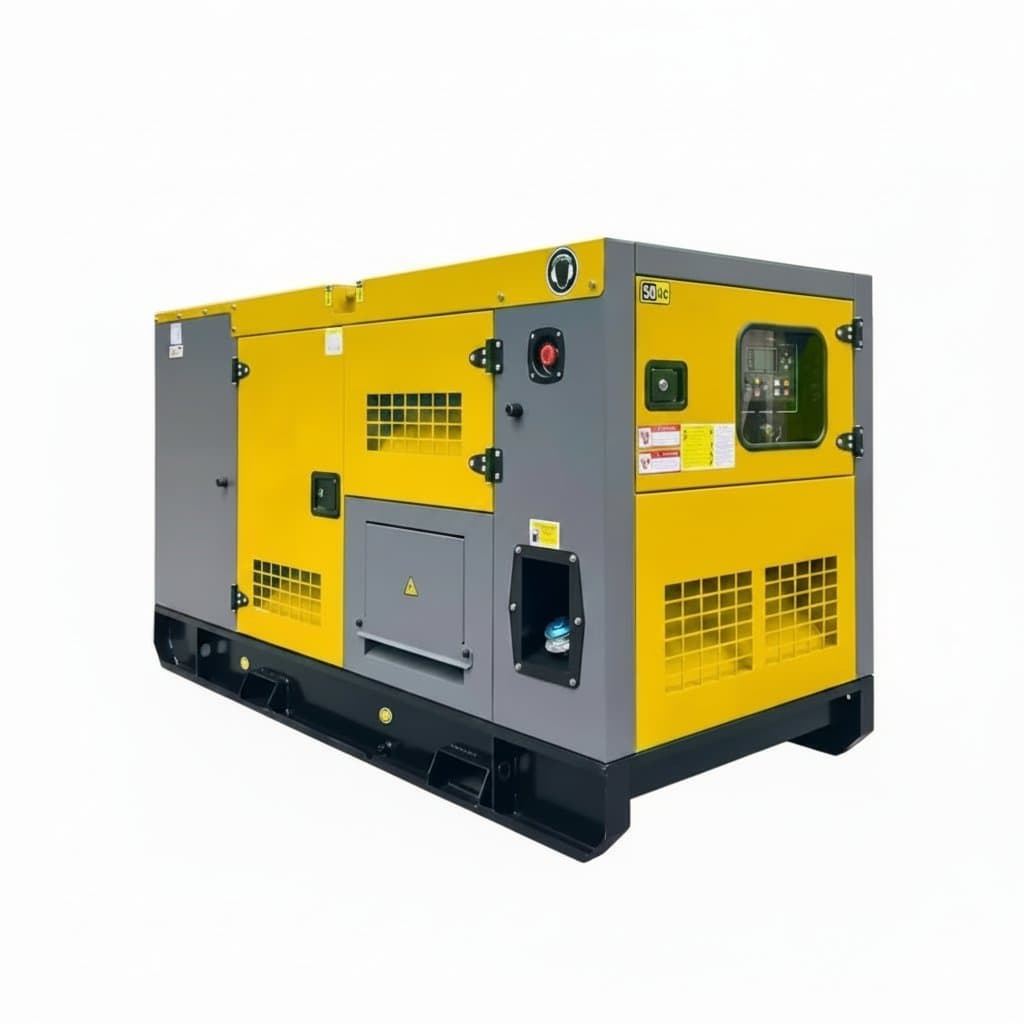 Silent Diesel Generator | 30-100 kW Power Output | Customizable Industrial Genset