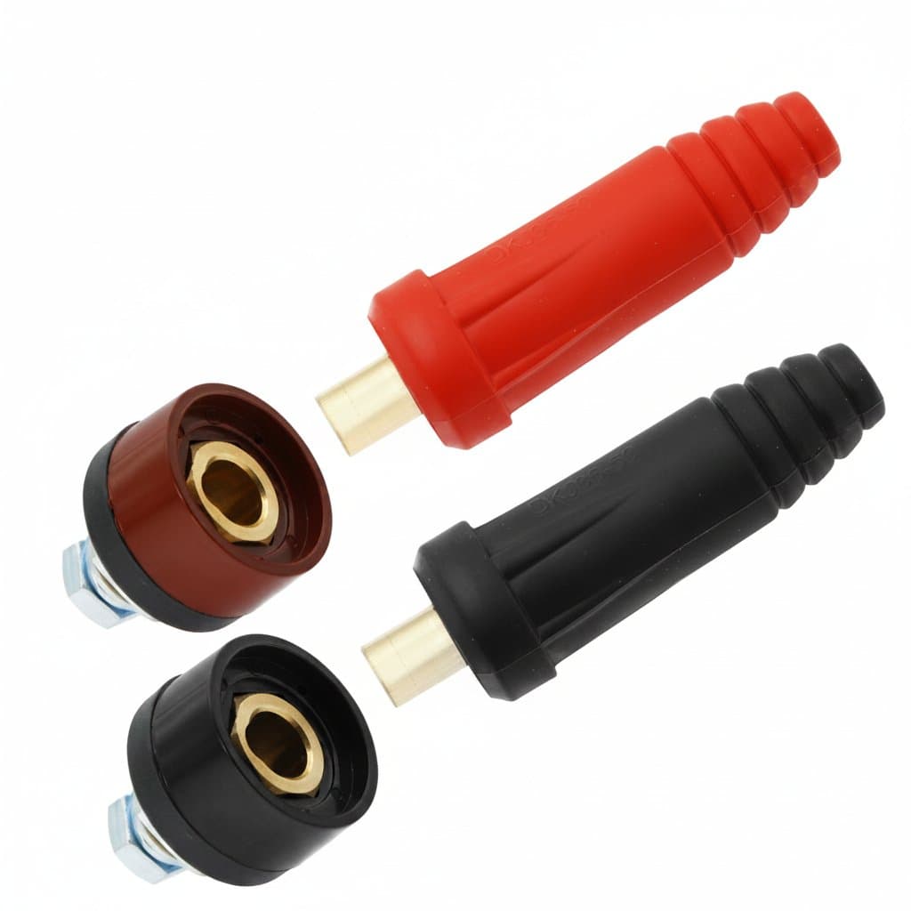 Welding Cable Connector | Heavy-Duty Quick-Connect Plug | DKJ Series 10-70mm - Image 1