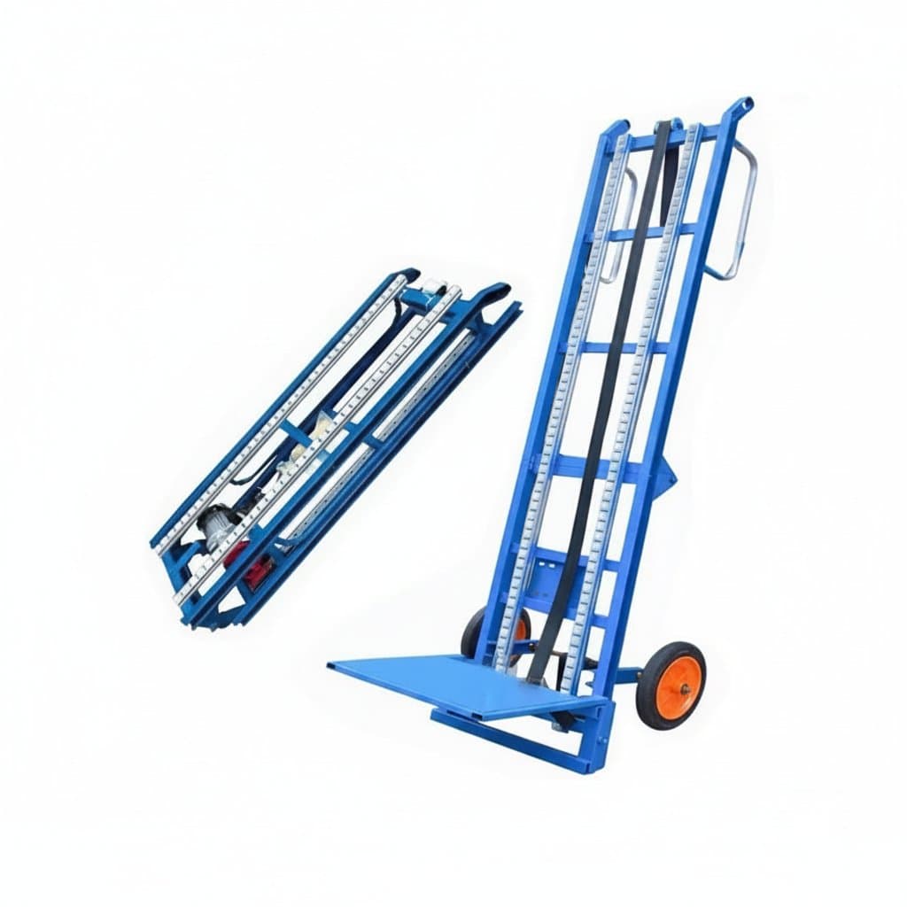 3M Electric Cargo Lift Hoist for indoor and outdoor use, an automatic lifting platform for heavy material handling.