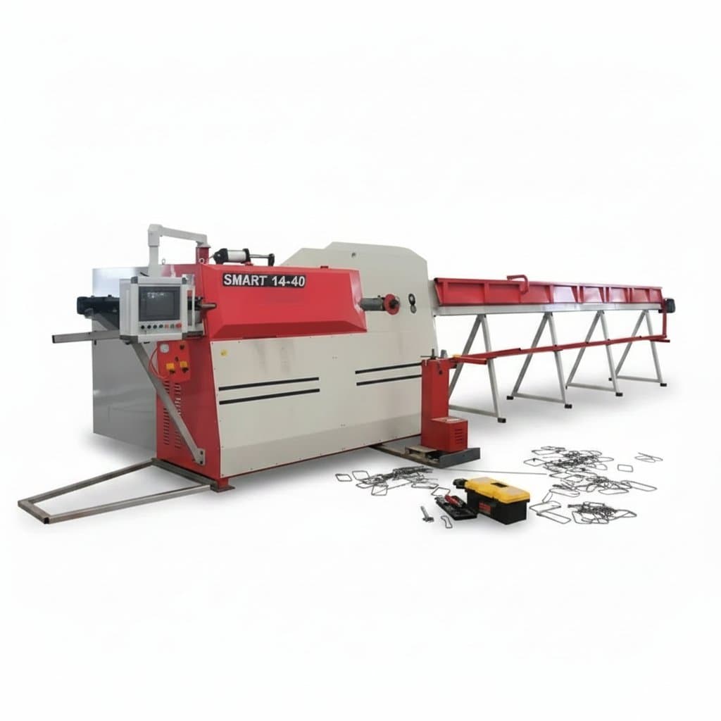 Automatic Rebar Bender | CNC Steel Bar & Stirrup Bending Machine