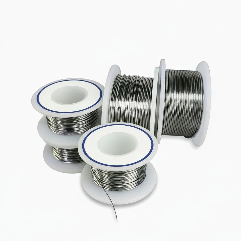 Professional-Grade Rosin Core Solder Wire | 0.8mm & 1.0mm Gauges | No-Clean 2.0% Flux - Image 1