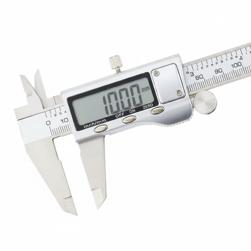 Digital Caliper | 0-6 inch Electronic Depth Gauge | Stainless Steel Measuring Tool