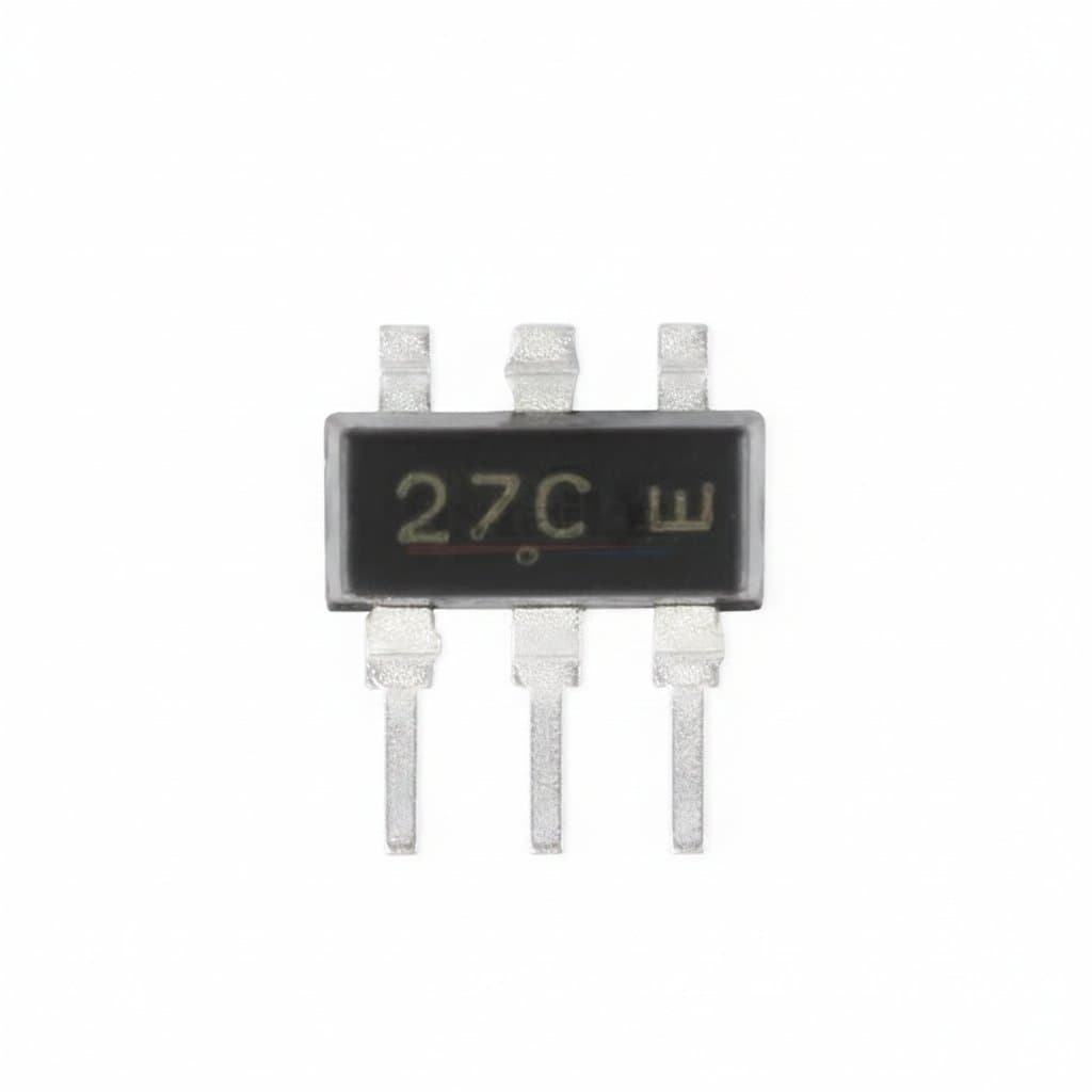 SZMMBZ27VCLT1G 24V Zener TVS Diode for ESD protection in SOT-23 surface-mount package, 20-piece strip.
