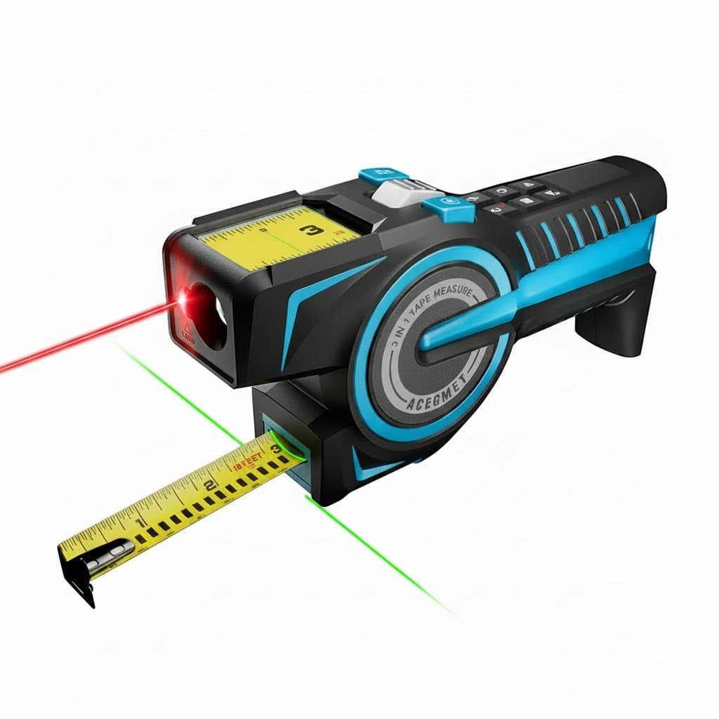 Laser Distance Meter | 100M Green Laser Line | Bluetooth Connectivity for Design - Professional Grade Tool