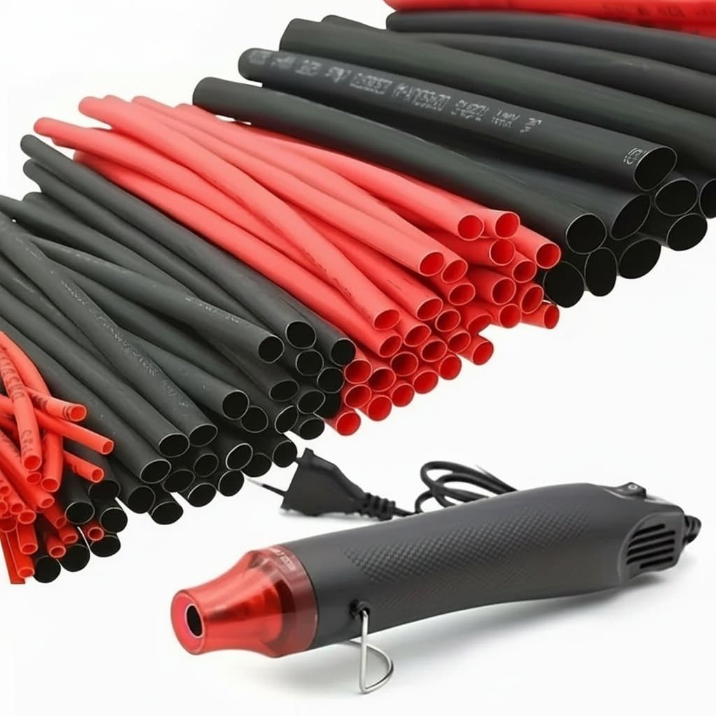 Heat Shrink Tubing Kit, 127pc | 2:1 Shrink Ratio | Wire Insulation & Protection - Professional Grade Tool