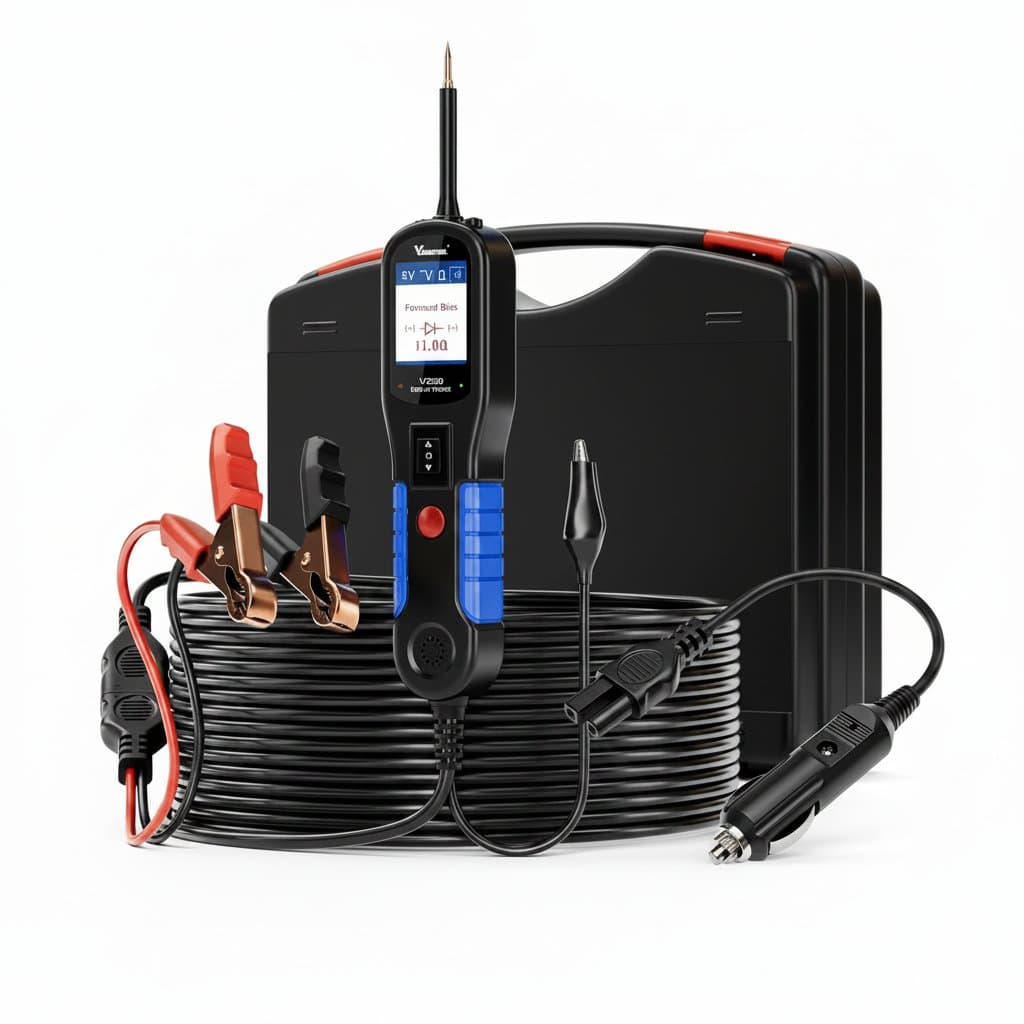 Circuit Probe Tester | 12V/24V AC/DC Automotive Electrical System Diagnostics | Breaker Finder - Professional Grade Tool
