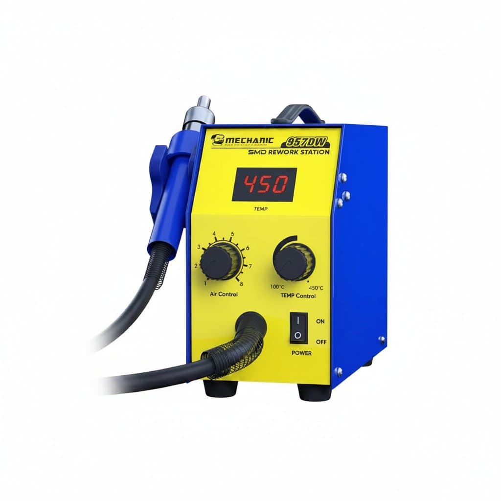 Soldering Station | Hot Air Rework | Dual Scroll for Main Board Repair - Image 1