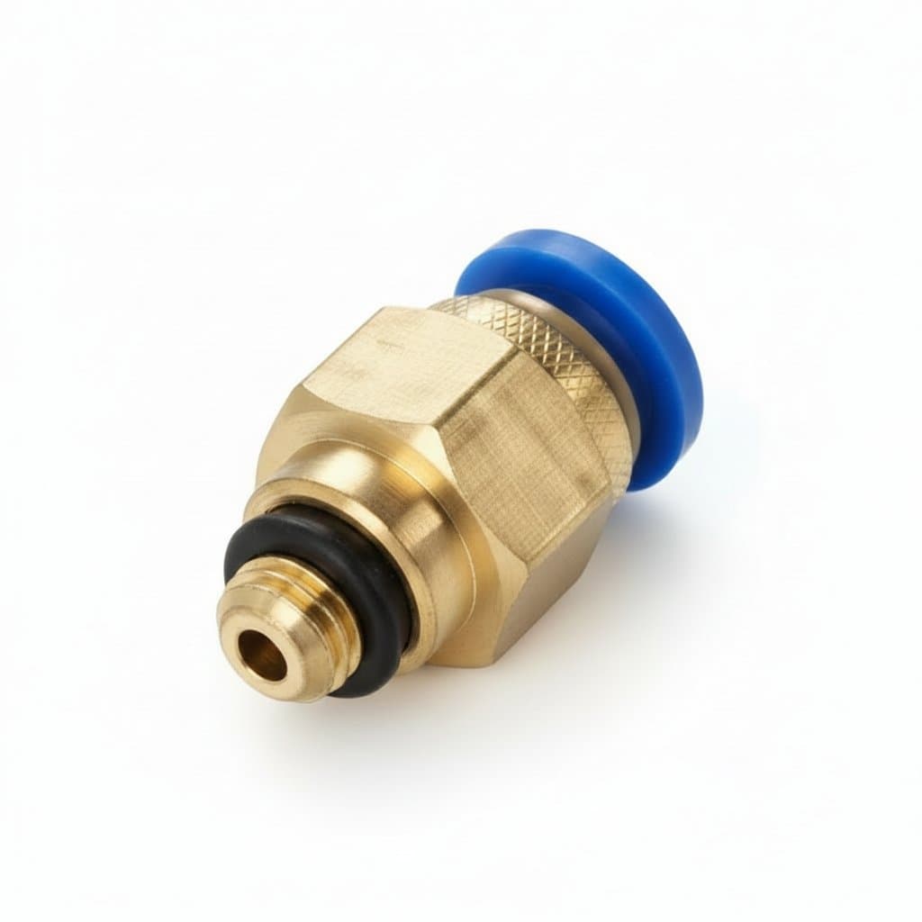 10/50PCS Pneumatic Fitting Air Connector PC 4mm 6mm 8mm 10mm 12mm Thread 1/8\ - Image 1