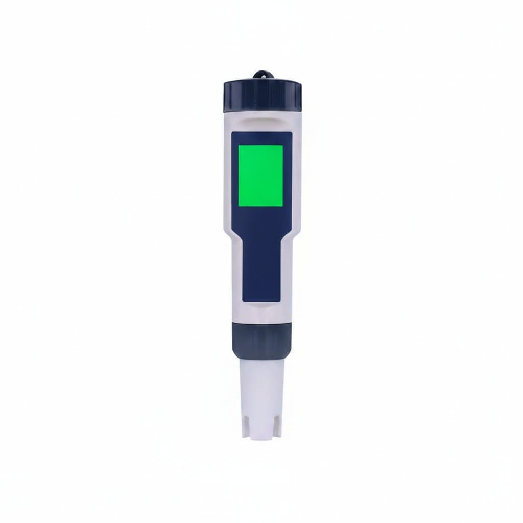 Digital Water Quality Tester | 5-in-1 pH, TDS, EC, Salinity, Temperature Meter | Backlit Display for Aquariums - Professional Grade Tool