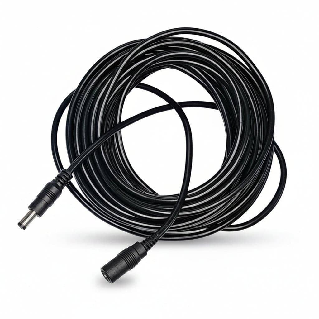 10M/ 5M 5.5mm*2.1mm DC Power Connector Extension Cord Jack A - Premium Electronics & Components > Connectors & Wiring with professional quality and features