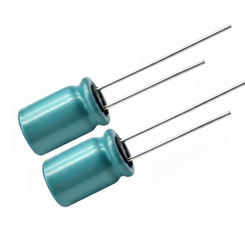Rubycon RX30 series 130℃ electrolytic capacitor lot of 10 pieces, high-grade DEC construction for long-term reliability.