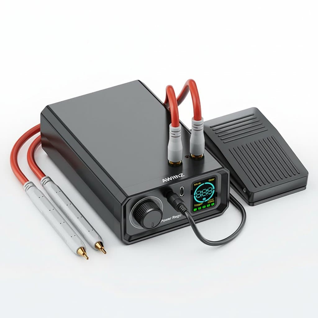 Portable Spot Welder | 9000W 1350A Output | Adjustable for 18650 Battery DIY - Image 1