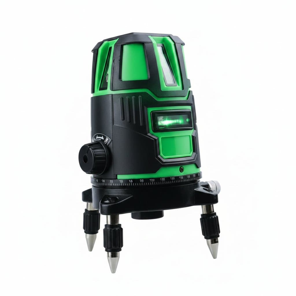 360° Green Laser Level, front view.