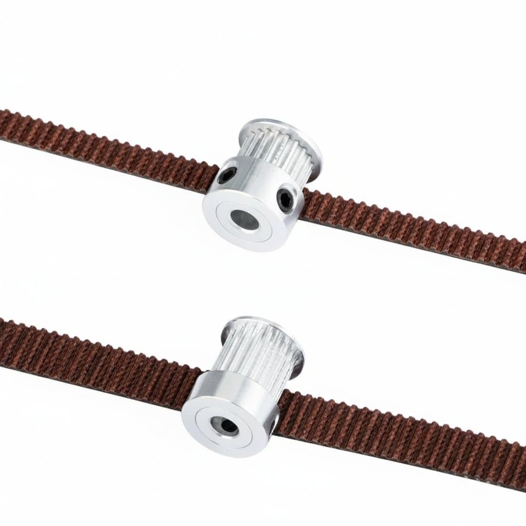 GT2 Timing Pulley | 20-Tooth 2GT Synchronous Wheel | 3D Printer & CNC Compatible