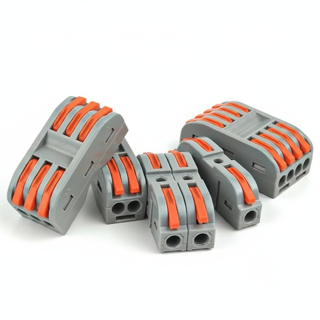 Wire Connector Kit | Parallel Junction Box | 2-5 Way Splitter for Electrical Wiring - Image 1