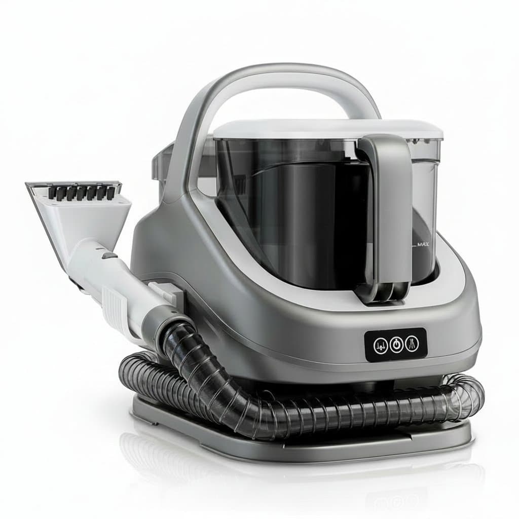 Cleaner Carpet Cleaner with 'ROUNY' brand logo in the corner.