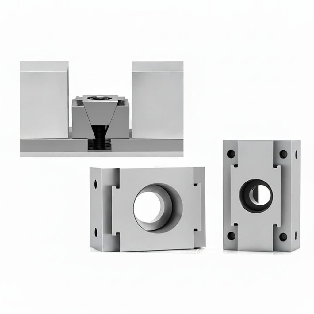 OK Fixture Wedge M6 M8 M10 Expansion Machine Tabletop Adjustable Side Fixed Clamp for secure sculpture carving and model figure work.