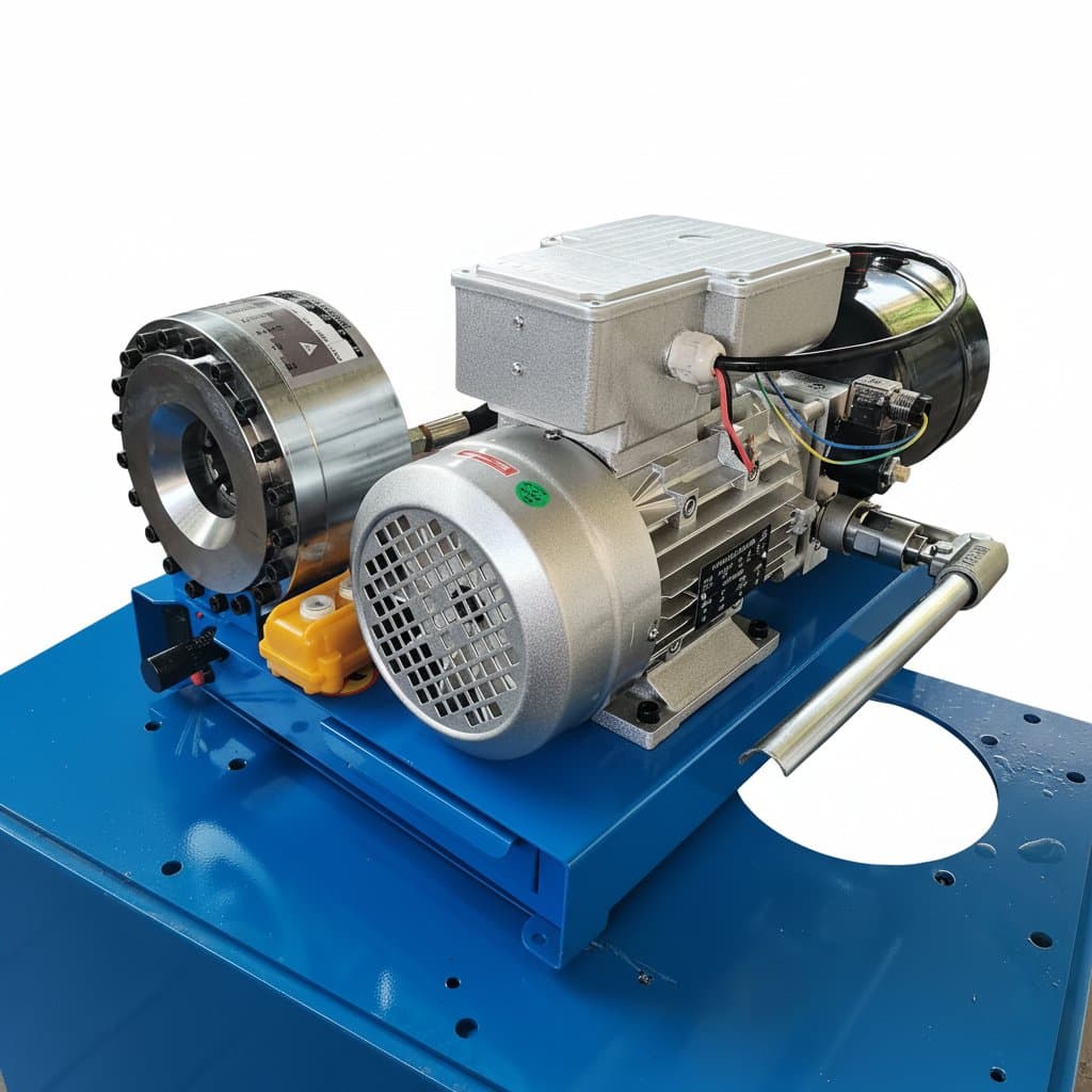 Portable Hydraulic Hose Crimper | Manual Press Tool for Hose Fittings & Pipe Forming