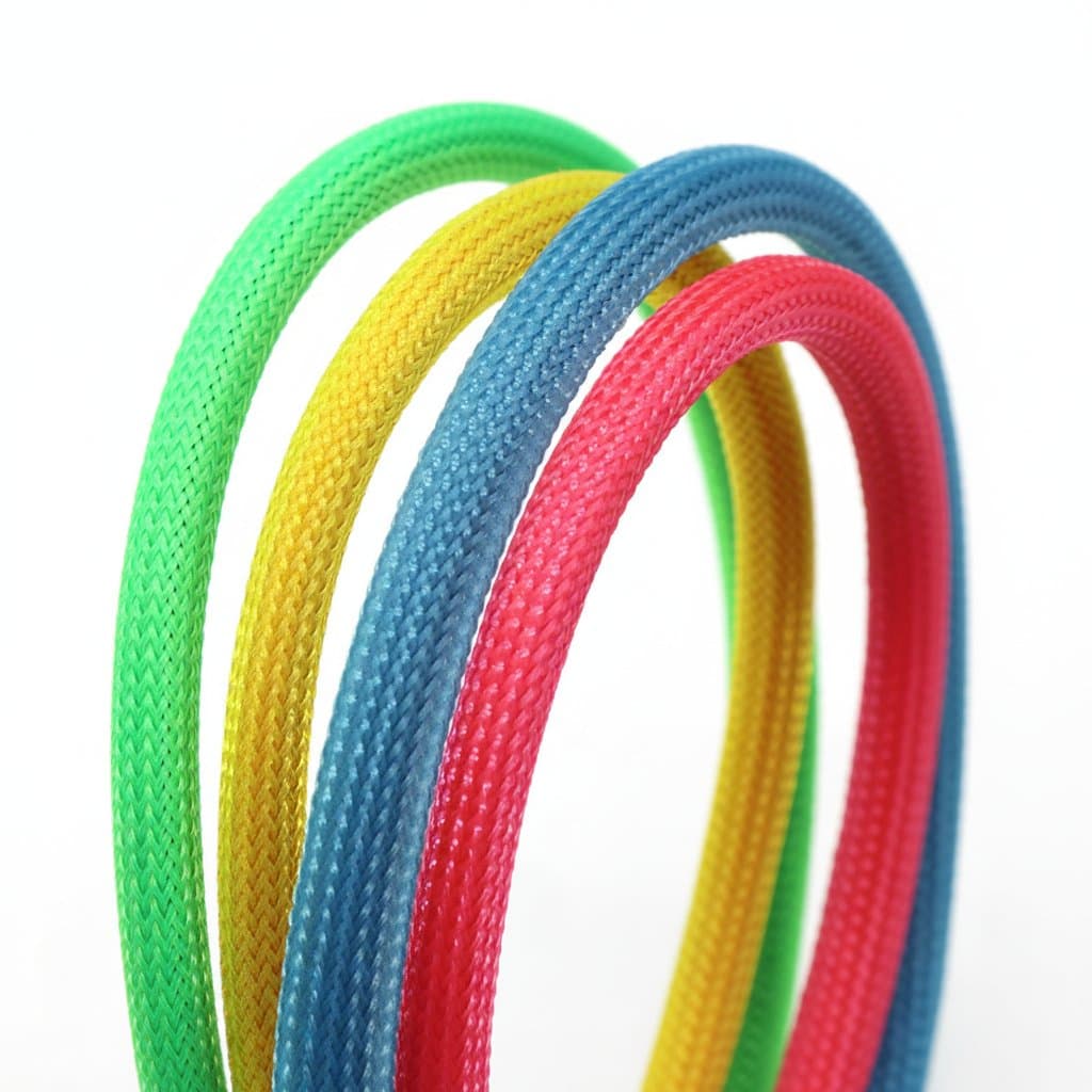 Expandable Cable Sleeving | High-Density PET Braided Sheath | 2-40mm Wire Protection