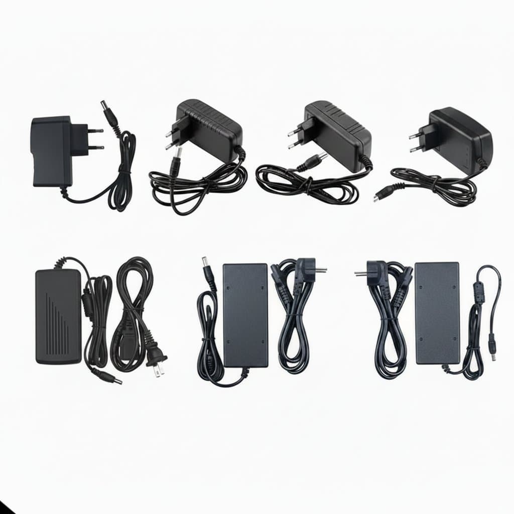 AC/DC Power Adapter | 5V 12V 24V Output | 10A Max for LED Strips & Camera Systems