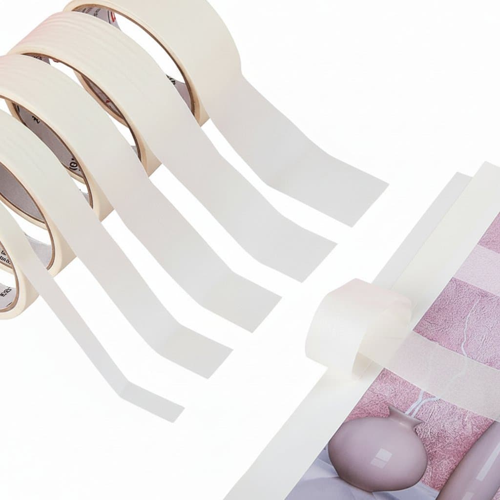 Masking tape roll.