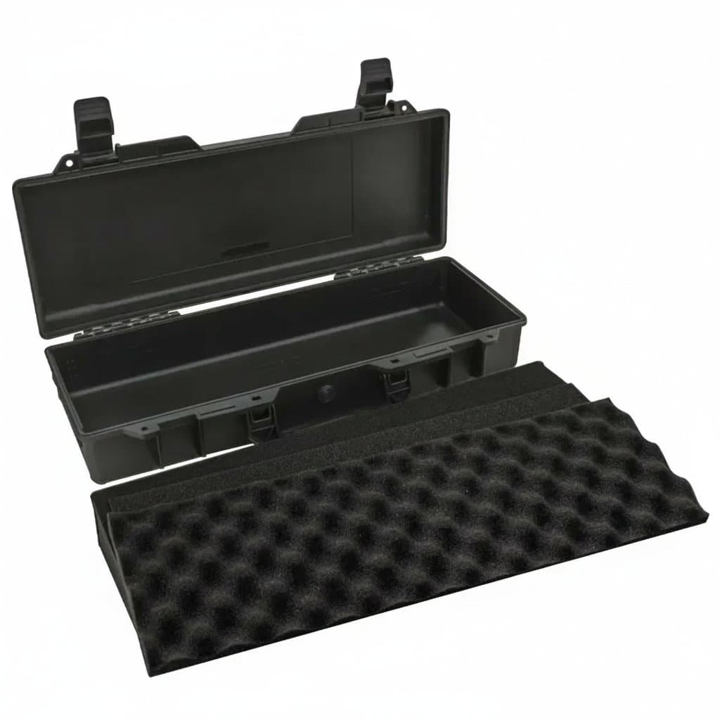 Shell Tool Box | Shockproof with Foam Insert | Outdoor & Workshop Organizer