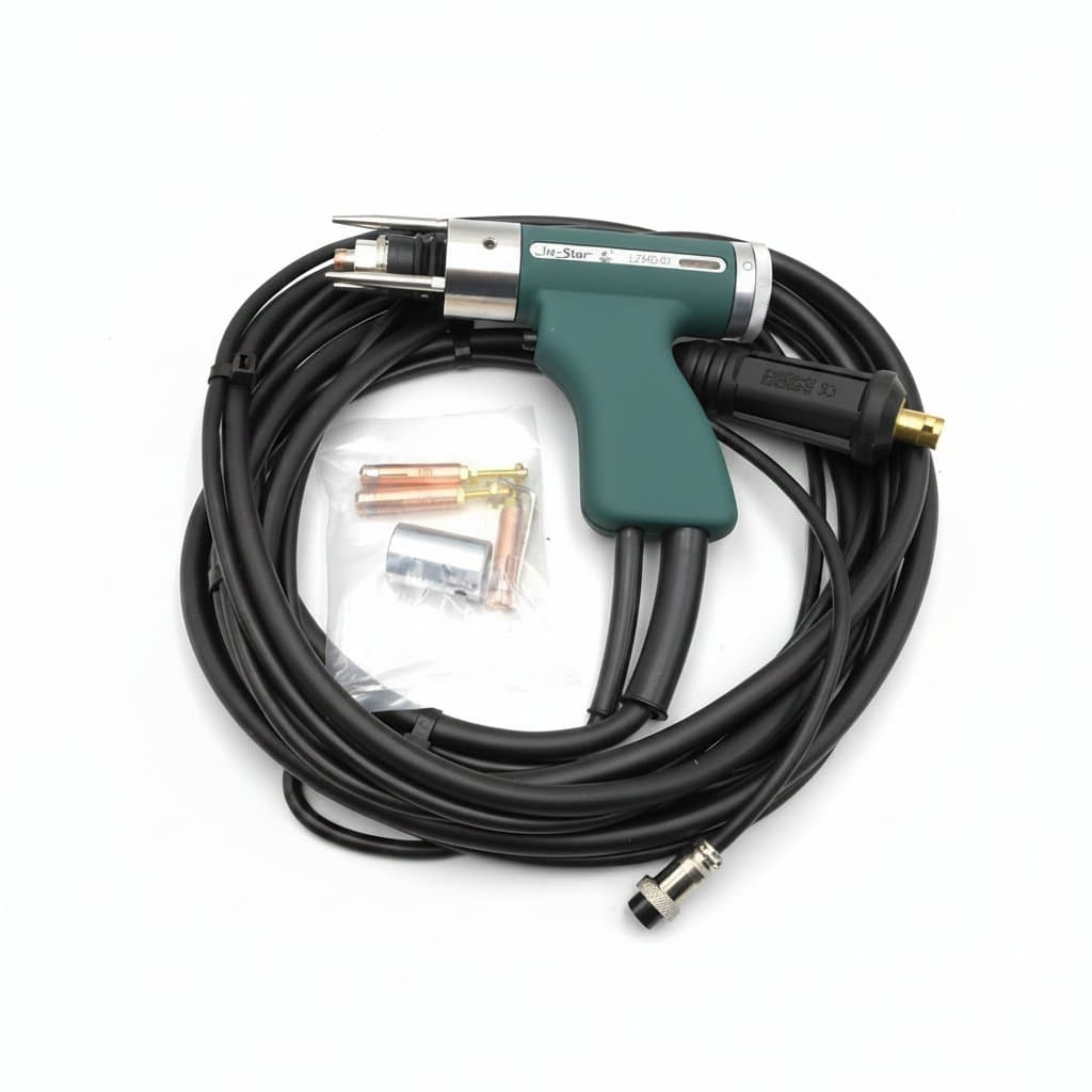 Capacitor Discharge Stud Welding Torch | Heavy-Duty 4M Cable | Industrial Welding Gun