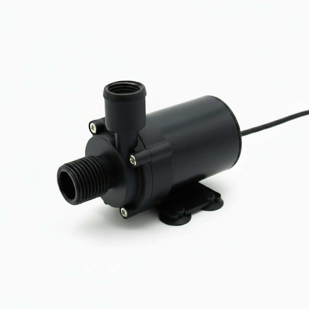 Condensate pump, a compact unit for HVAC drainage.