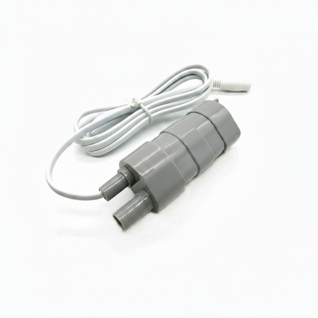 Condensate pump, a compact unit.