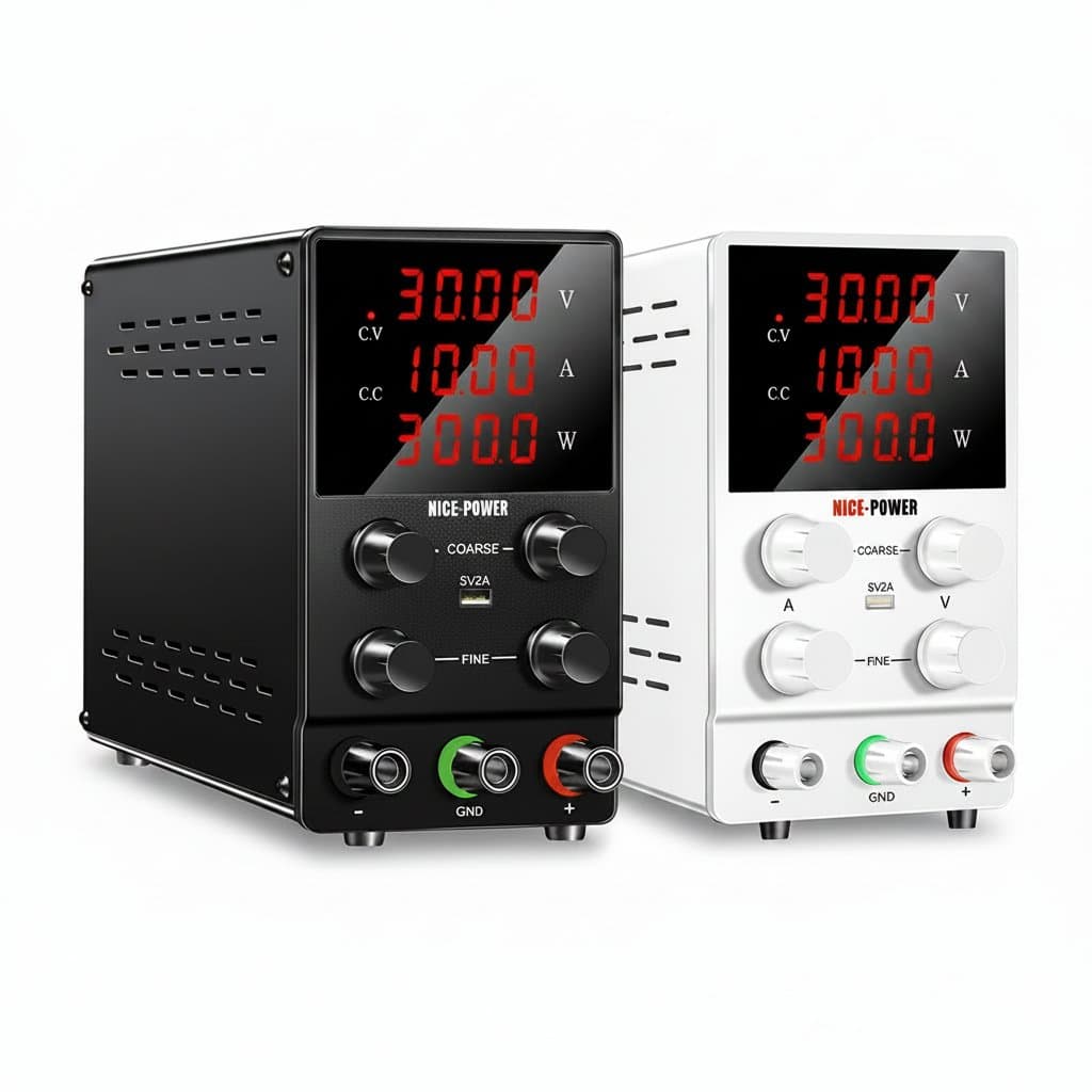 DC Laboratory DC Power Supply Adjustable 30V 10A 60V 5A 120V - Premium Electronics & Components > Power Supplies with professional quality and features