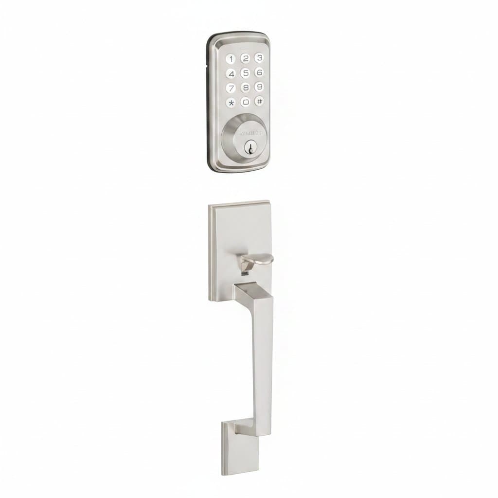 Fingerprint Door Lock | Keypad & Keyless Entry | Two-Door Knob Touch Security Set