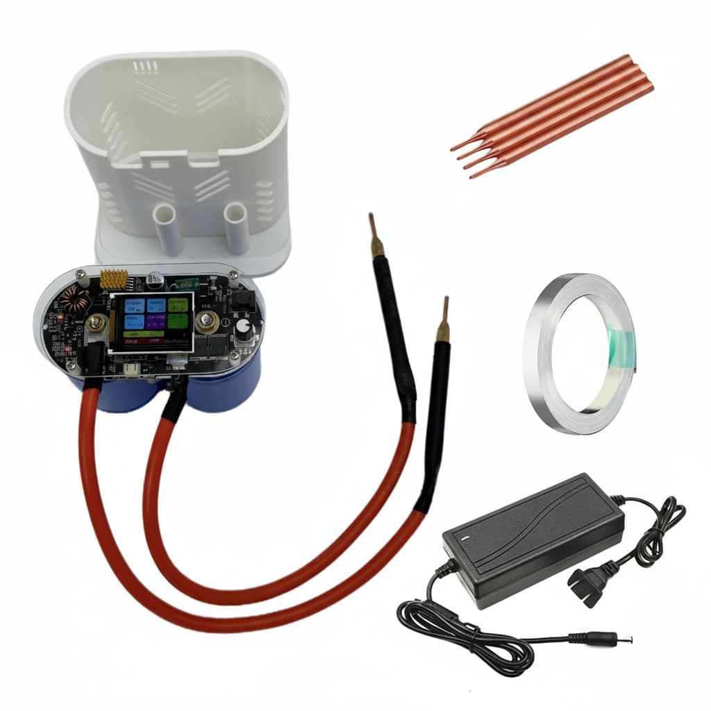 14kW Spot Welder | 2400A Super Capacitor Welding Machine | Lithium Battery Repair - Image 1