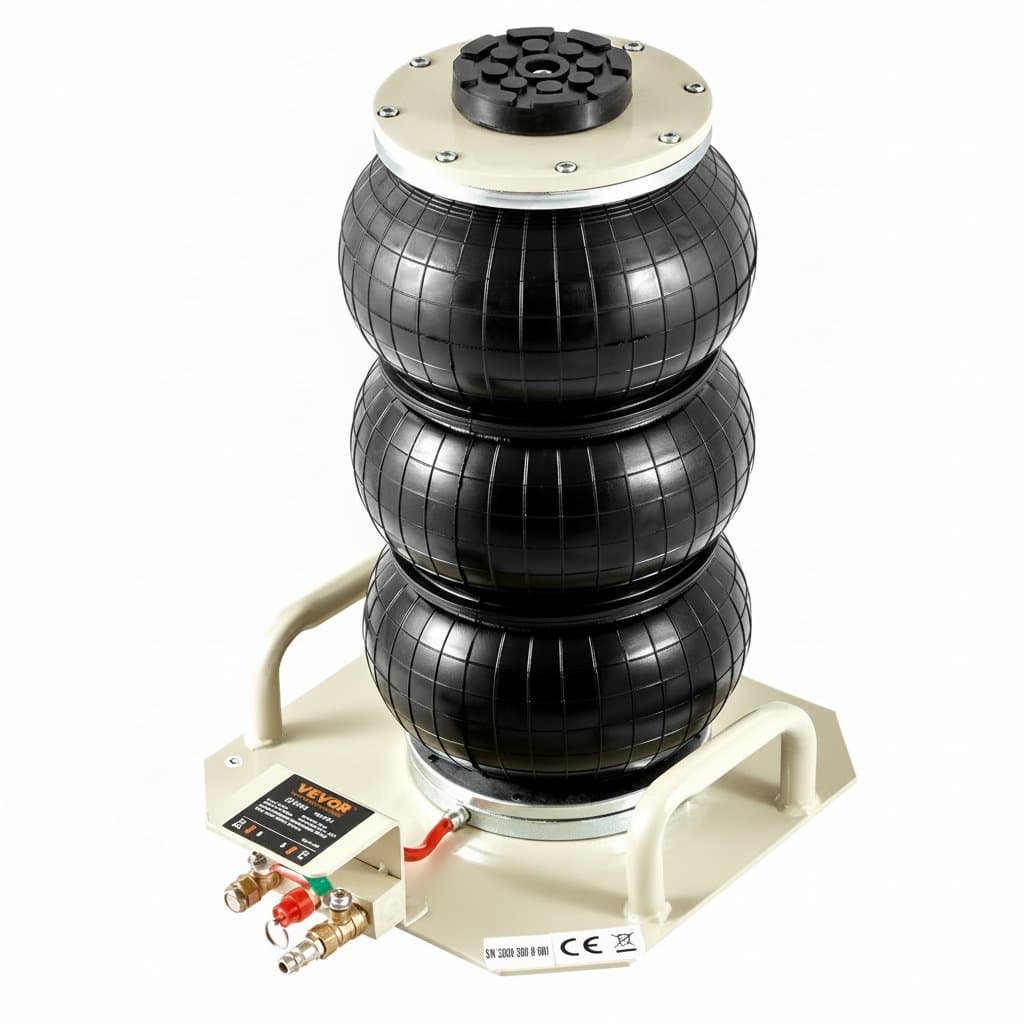 3-Ton Air Jack | Rapid 5-Second Lift | Compact Pneumatic Car Lift System