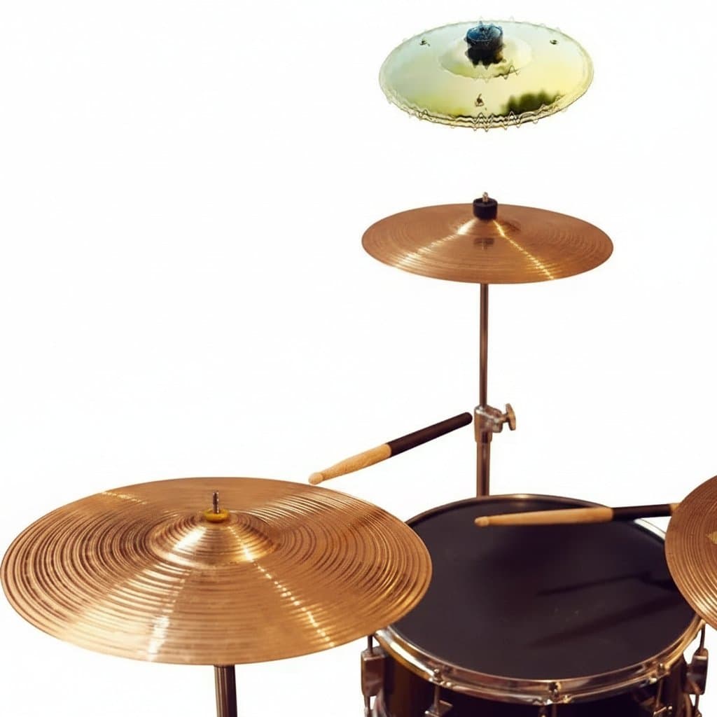 Pads and Rotors Themed Car Vent Clips | Mini Drum Cymbals | Universal