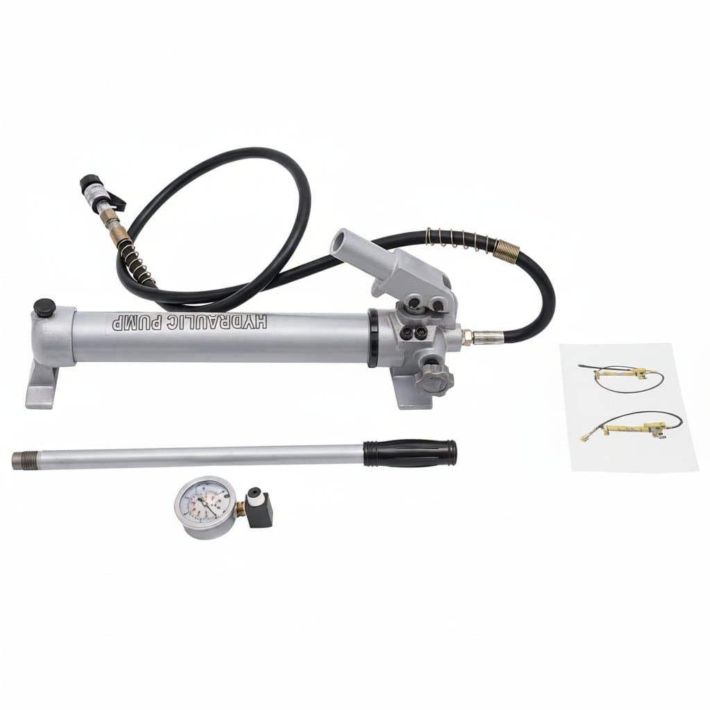 Hydraulic Hand Pump | CP-700 with Integrated Pressure Gauge & High-Capacity Reservoir