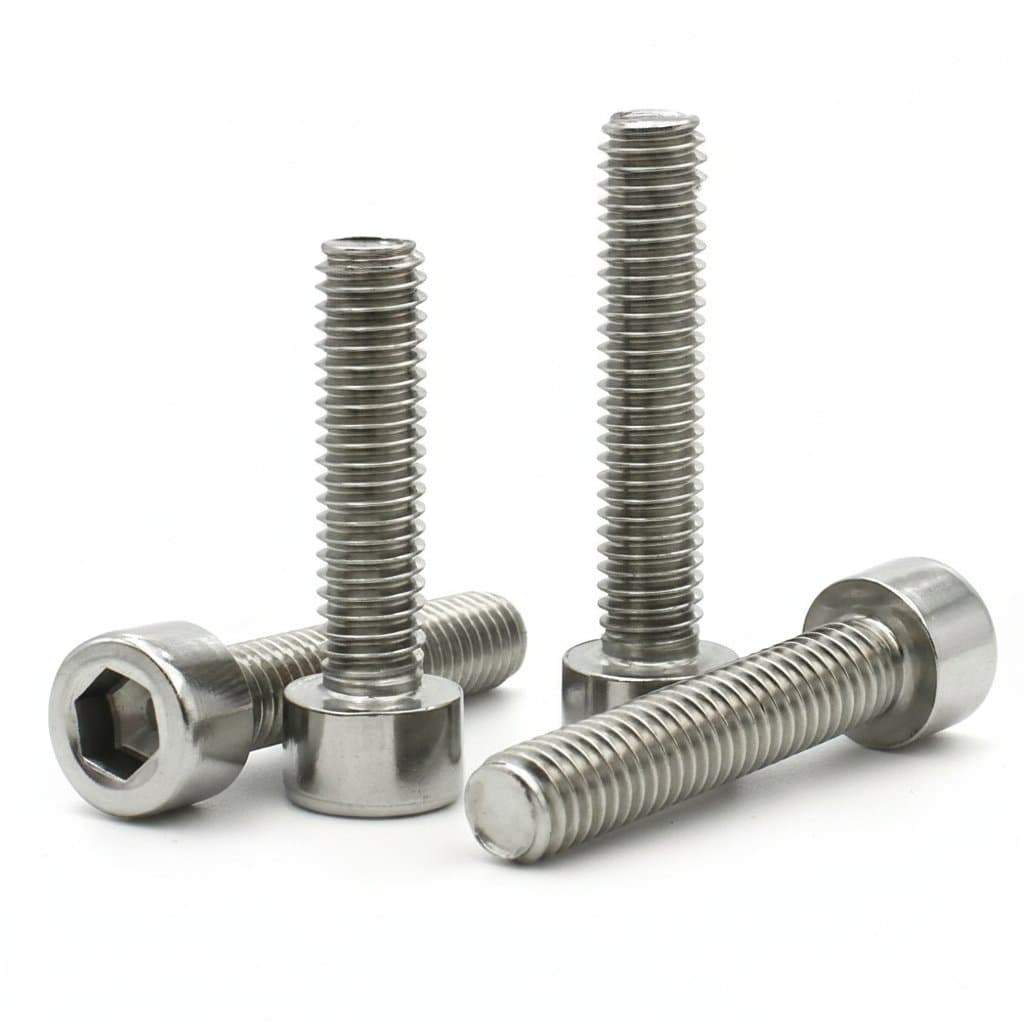 Hex Socket Cap Screws | A2-70 304 Stainless Steel | M2 M3 M4 M5 M6 M8 Bolt Assortment