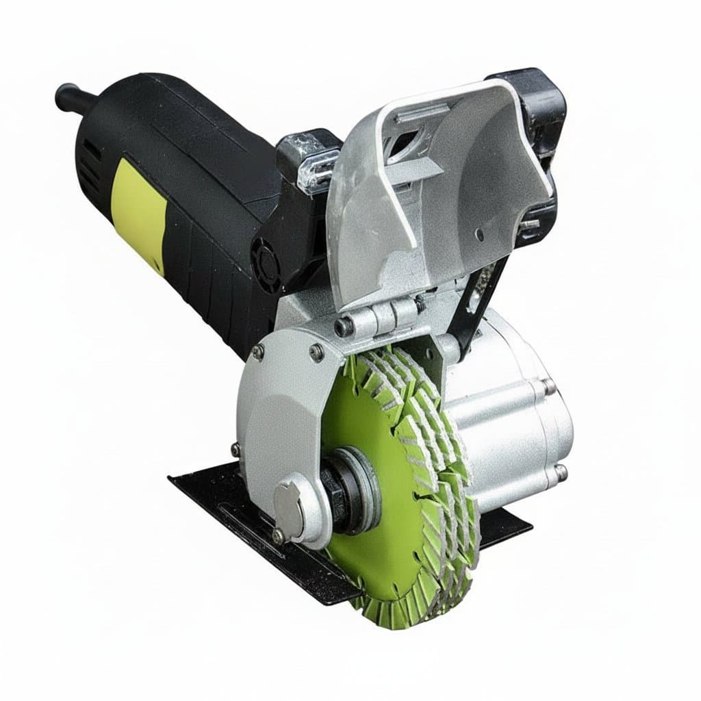 4800W High Power Dust-free Concrete Wall Slotting Machine for professional hydropower and construction channeling work.