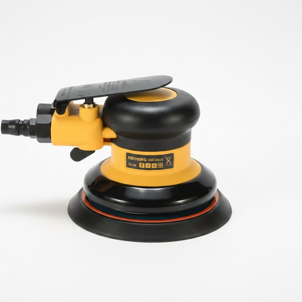 Compressed Air Filter Oil Water Separator with 1/4 inch NPT ports, featuring a clear polycarbonate bowl and manual drain for removing contaminants from air lines.