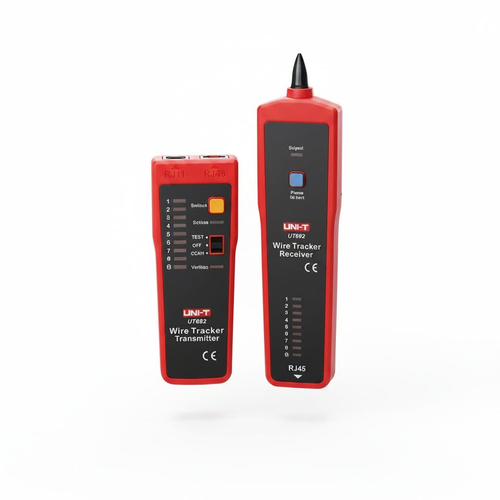 Network Cable Tester & Tracker | RJ11/RJ45 Line Finder | Handheld Tool for Maintenance