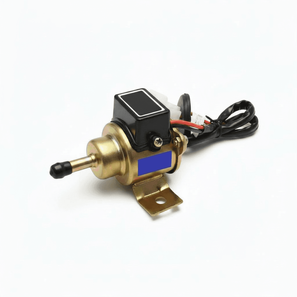 Universal 12V electric car fuel pump for diesel, petrol, and gasoline, compatible with EP500-0 and 12585-52030 models.