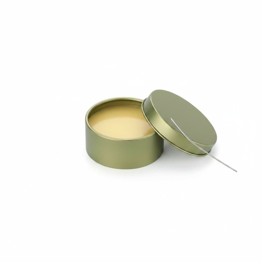 Solder Paste Rosin Flux in 10g, 30g, and 100g jars for lead-free welding and electronics repair, with precision syringe applicator.