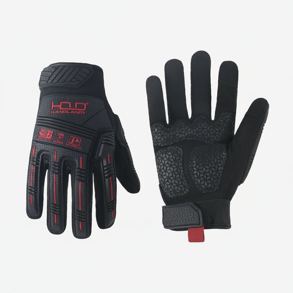 HANDLANDY Work Gloves for Men, Utility Mechanic Working Glov - Premium Construction & Building > Safety & PPE with professional quality and features