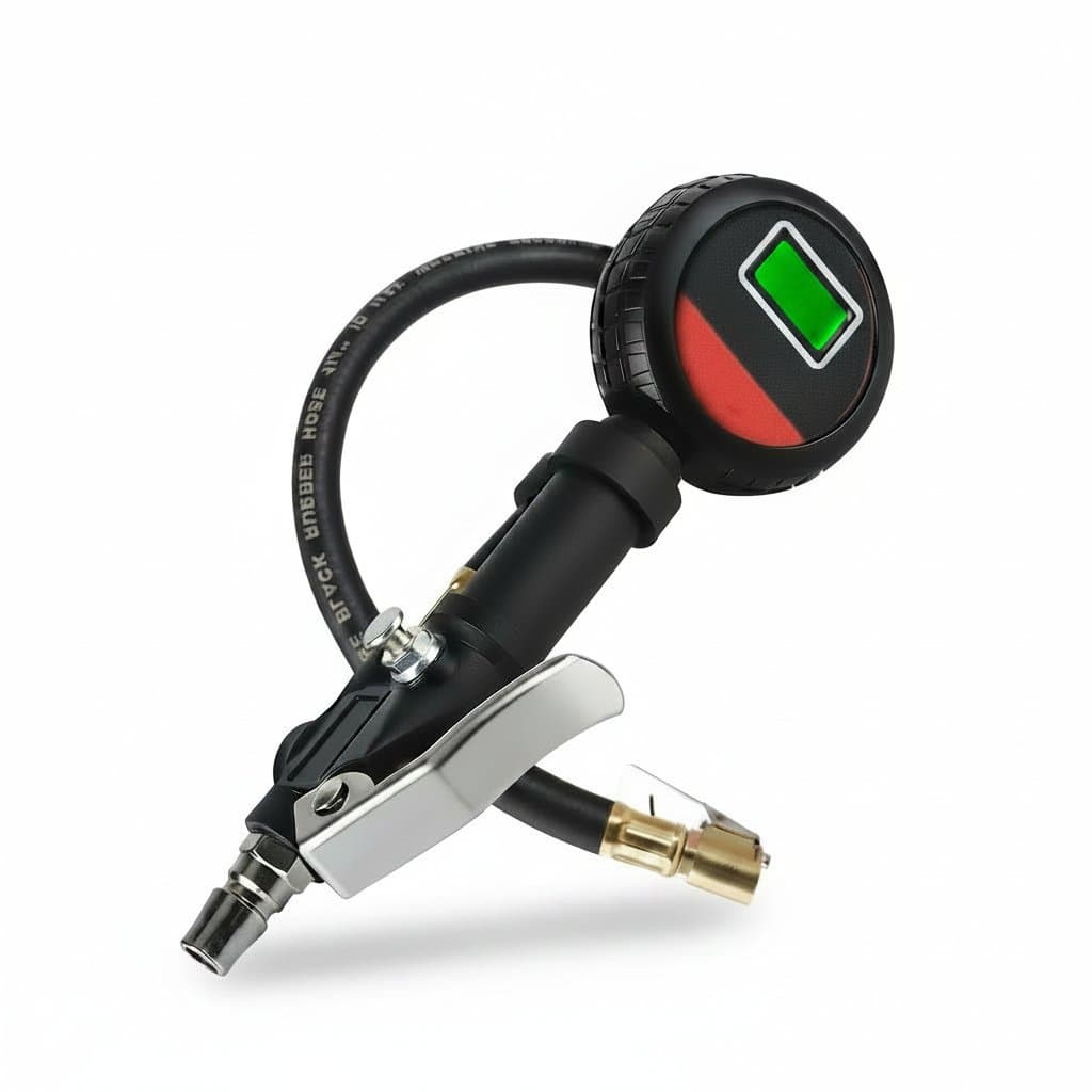 Digital Tire Pressure Gauge | LCD Display | Car, Truck, Motorcycle - Professional Grade Tool