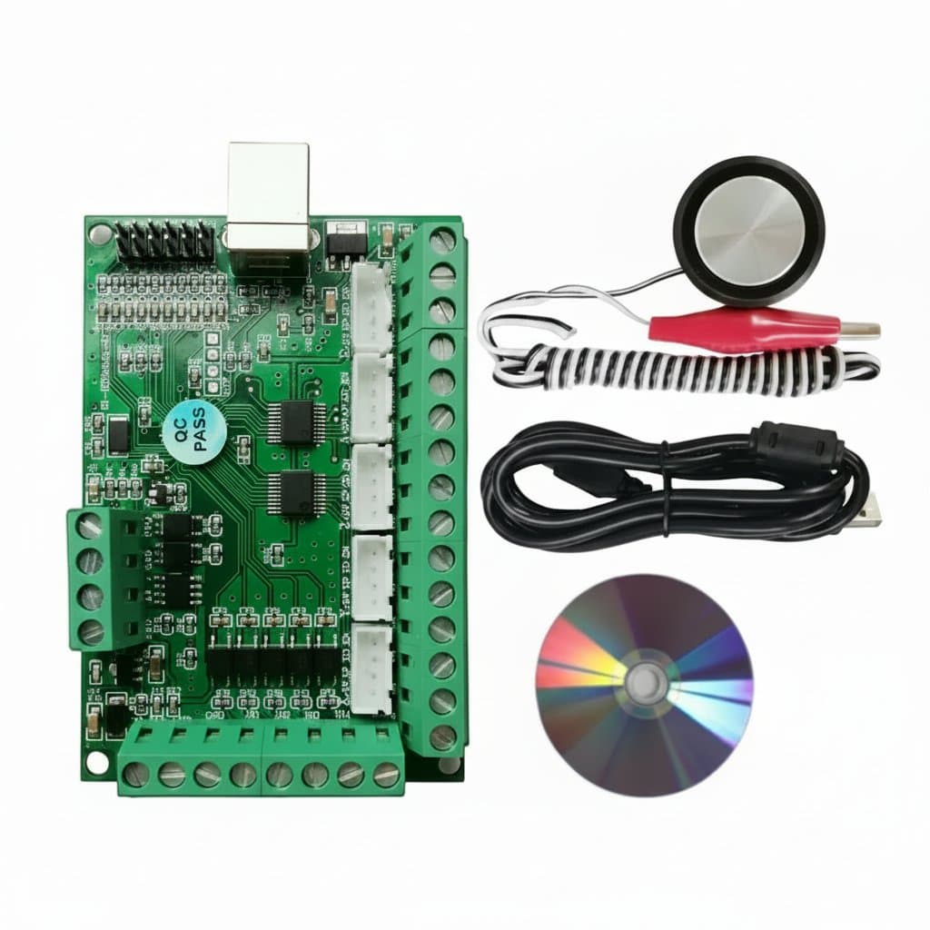 5-Axis CNC Motion Controller | USB Interface | Mach3 & V3.25 Compatible | Precision Milling & Engraving