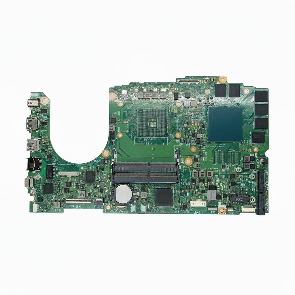 Dell G3 3500/G5 5500 gaming laptop motherboard with 10th Gen Intel i5/i7 CPU and NVIDIA RTX 2060/2070 or GTX 1660 Ti GPU.